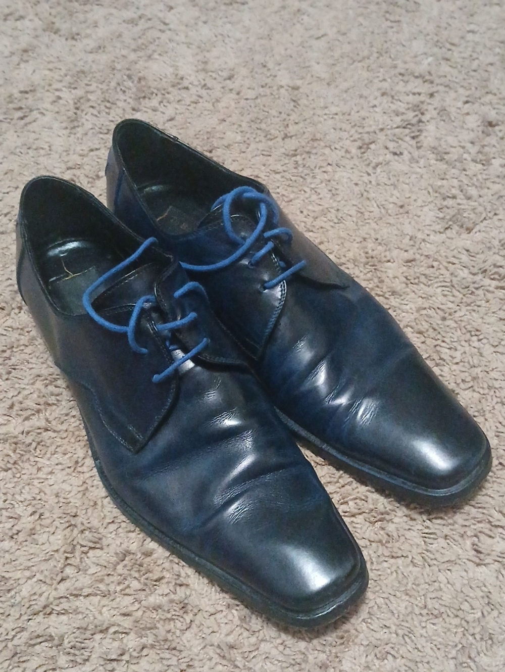 To Boot New York Black/Navy Dress Shoes